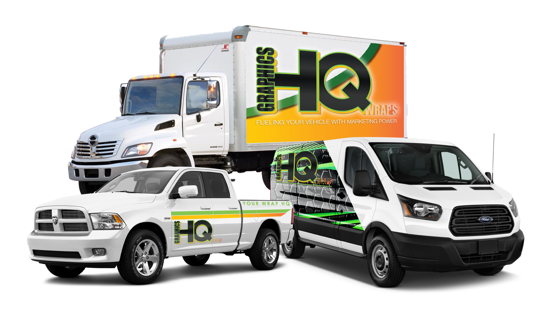 HQGW - Vehicle Wrap Graphic Logo