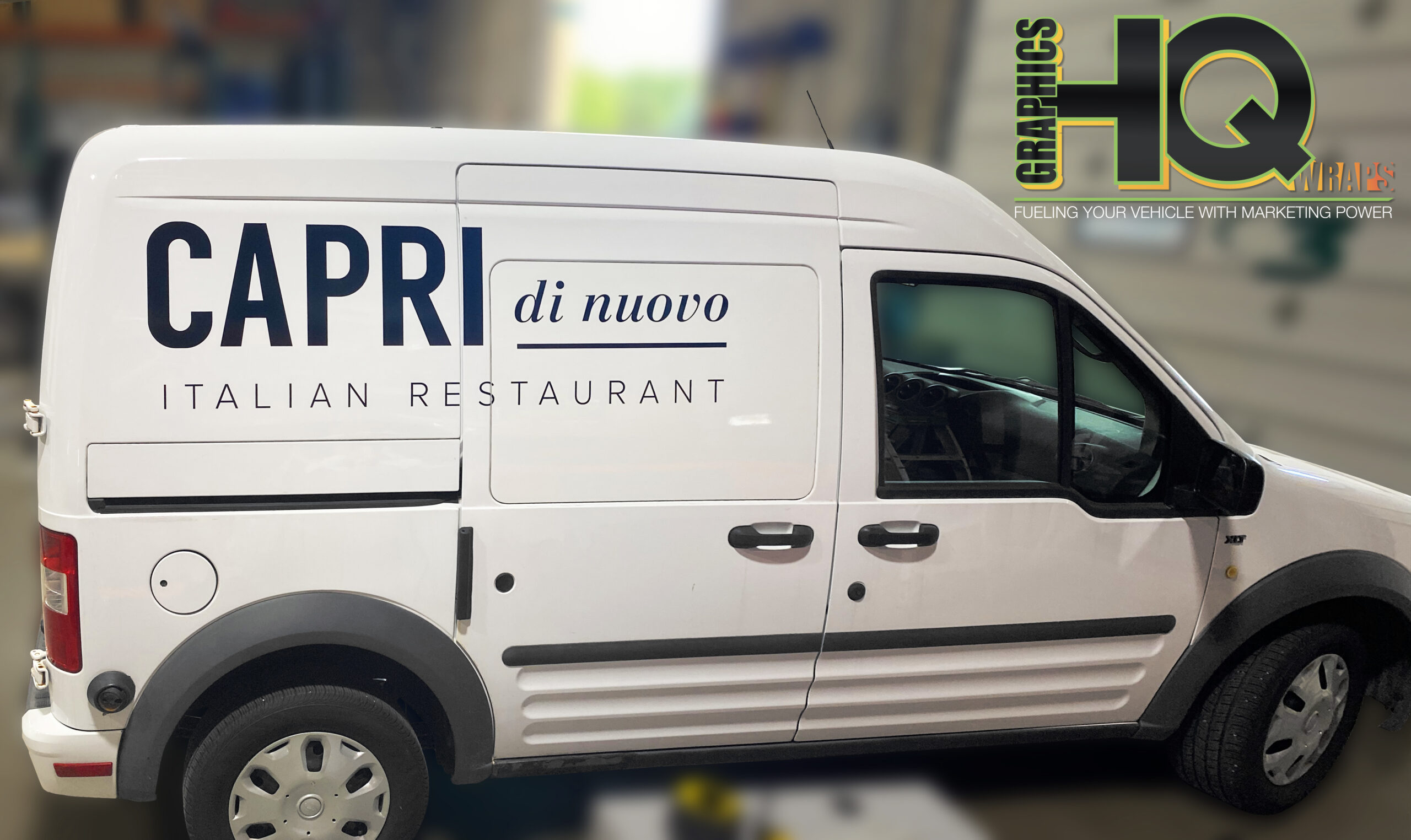 HQ Graphics and Vehicle Wraps - Capri Van